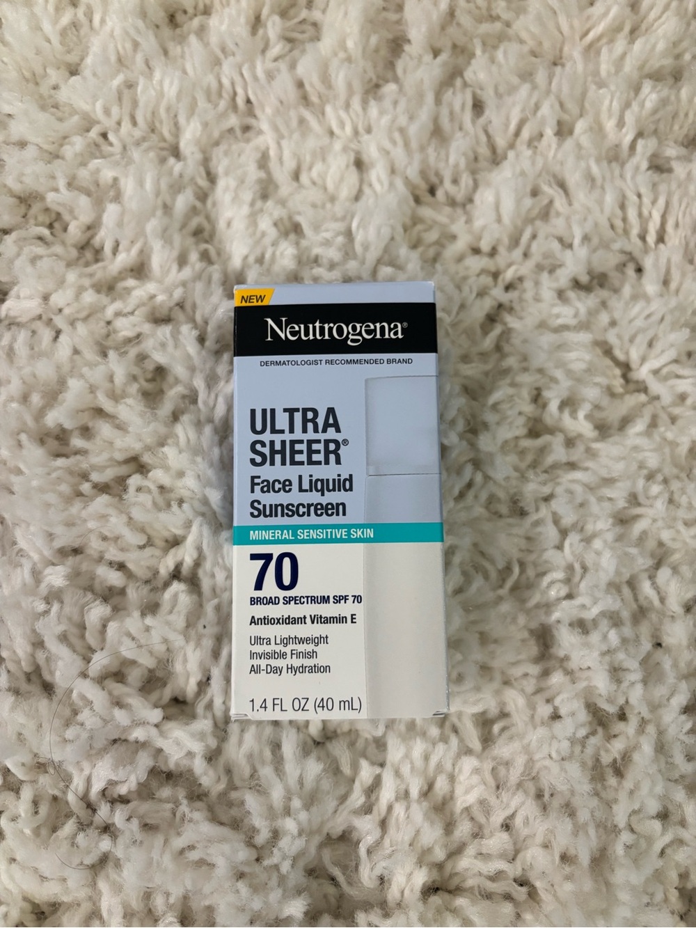 Neutrogena Ultra Sheer Face Liquid Sunscreen SPF 70